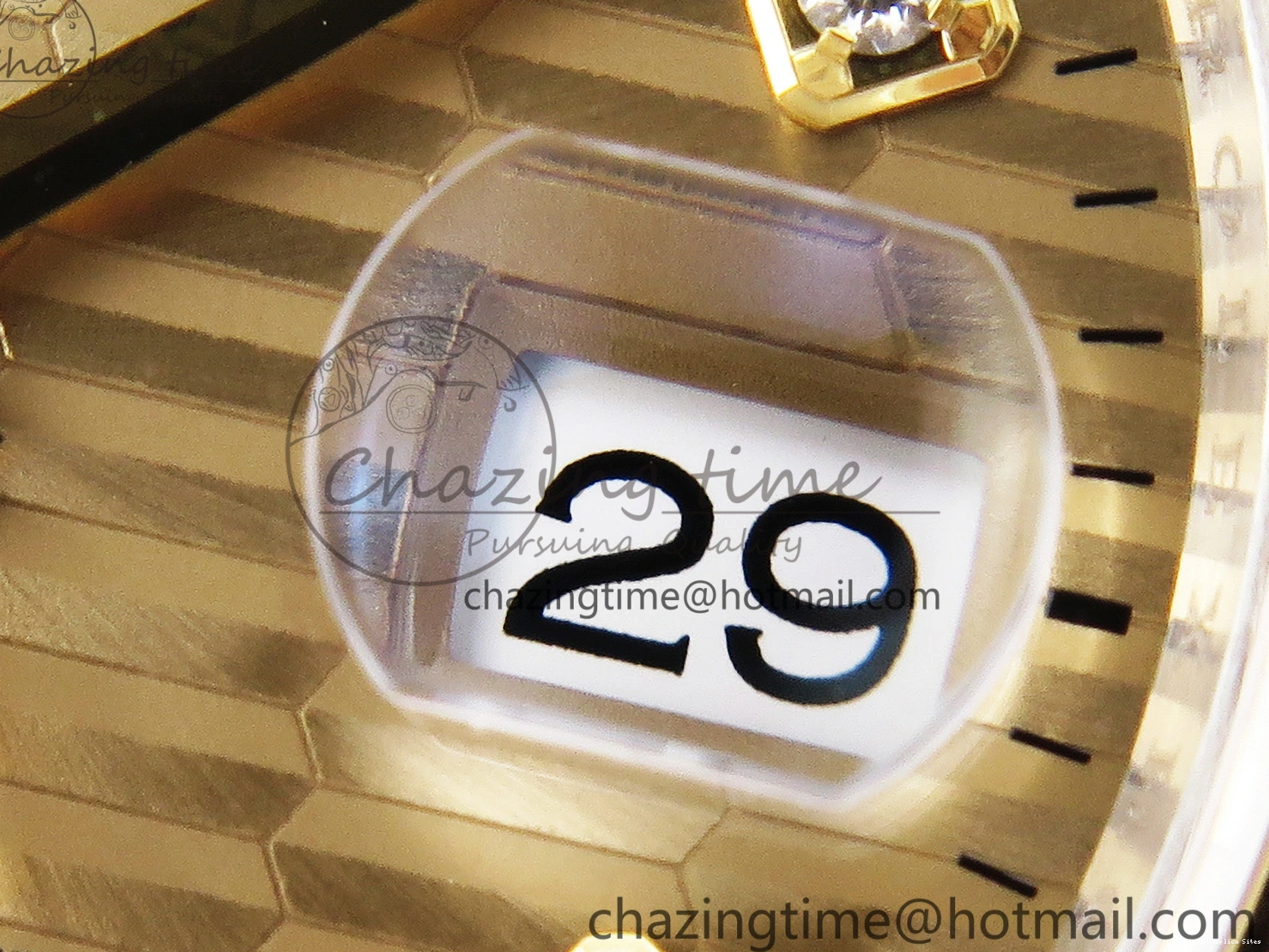 Good Copy Rolex Watches Best 904L on VS Premium Edition 1897 YG Diamonds 1:1 36 Jubilee Steel Textured SS Bracelet DateJust 126233 Dial VSF 0102